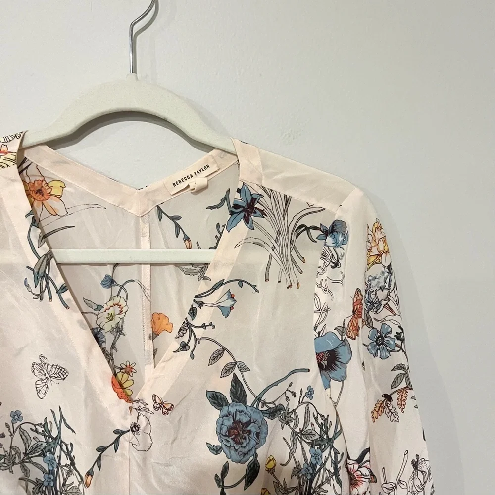 Rebecca Taylor Meadow Flower Top - Picture 5 of 7